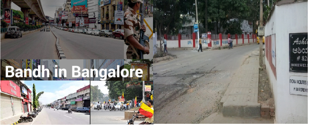 Bangalore Bandh 25th Jan 2018