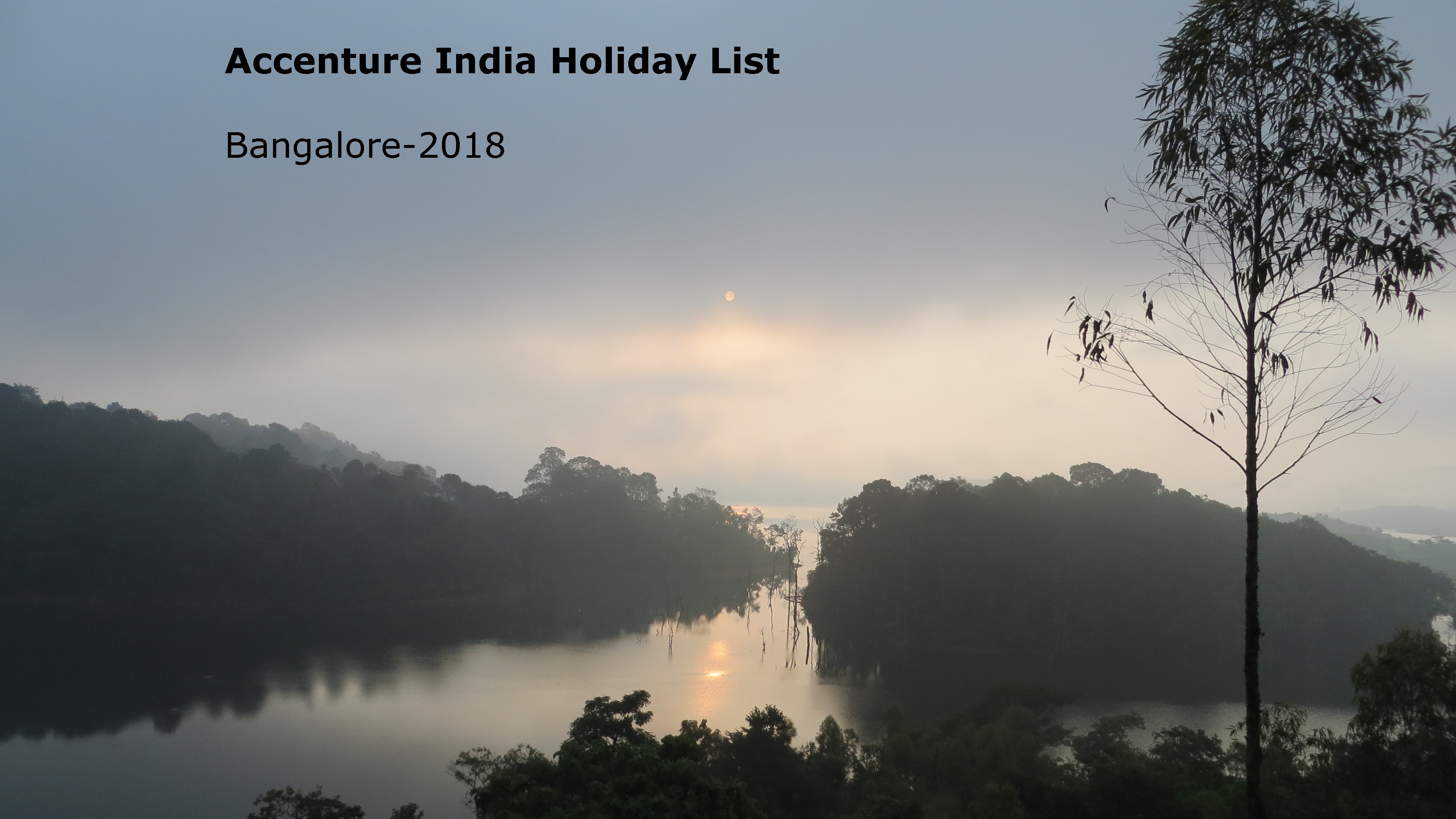 Accenture Bangalore Holiday List